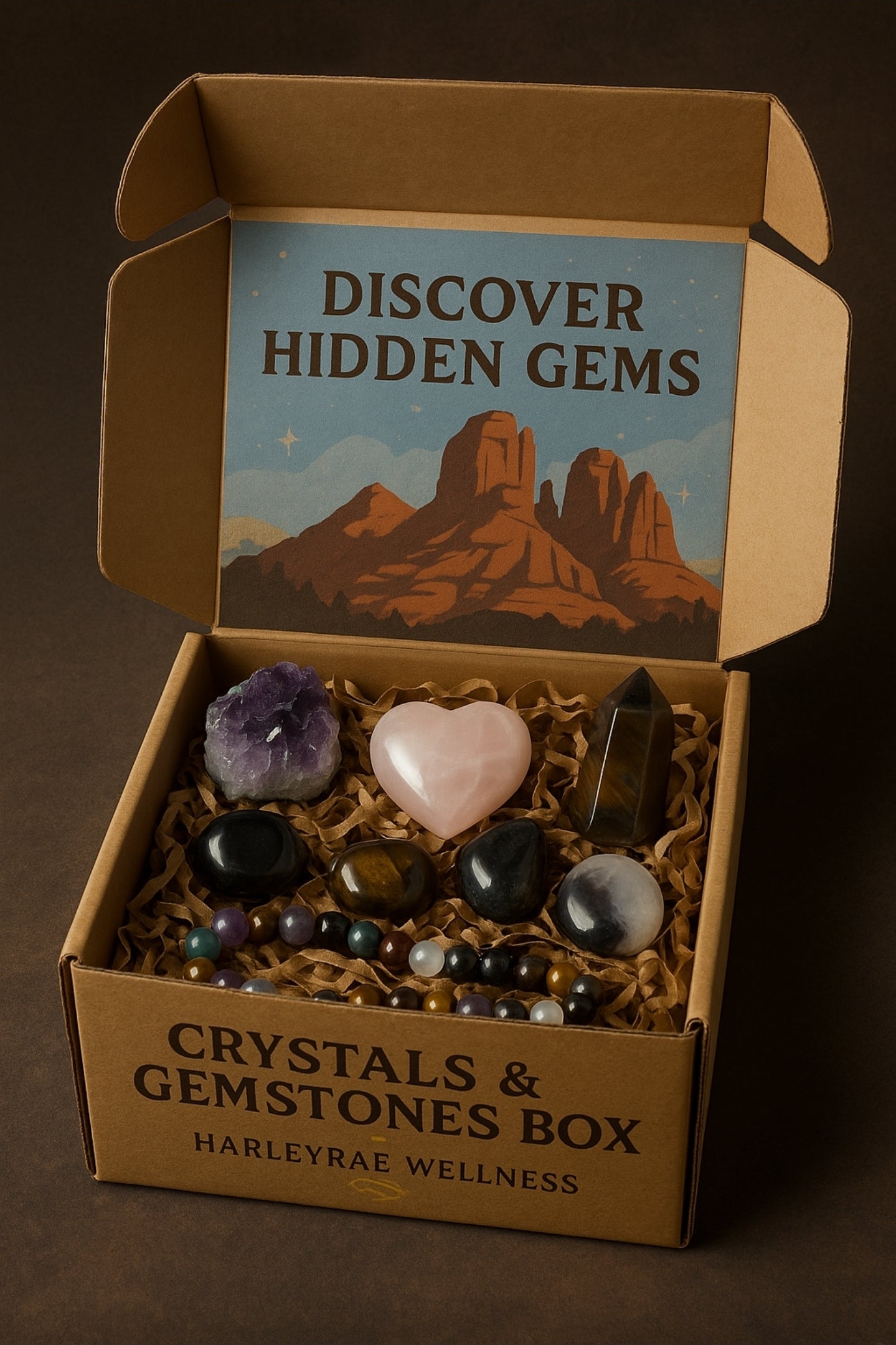 HarleyRae Crystals + Gemstones Subscription Box