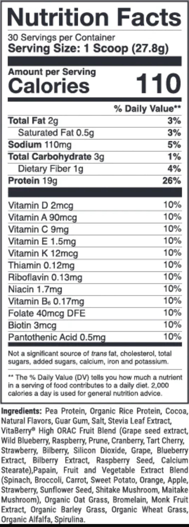 Vegan Power Pro Protein