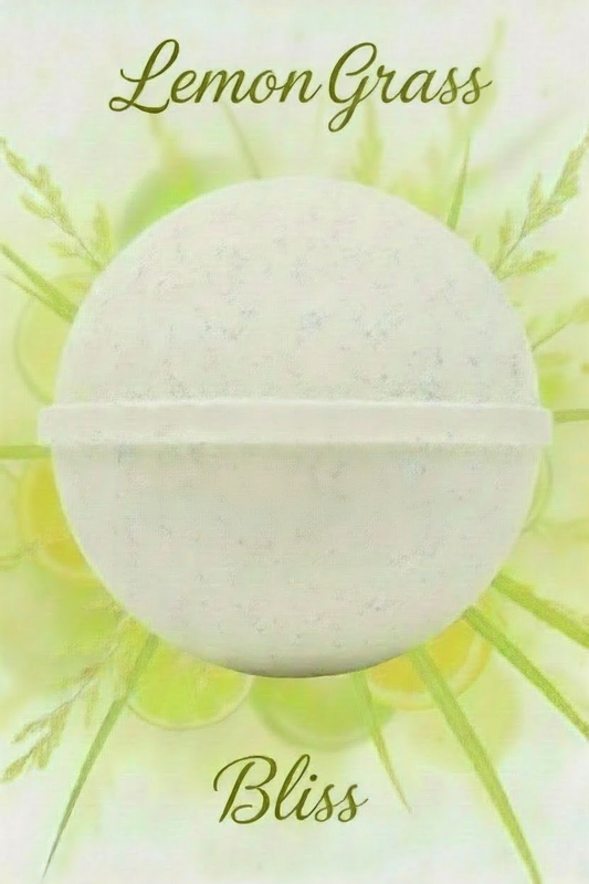 Lemongrass Bliss bath bomb by HarleyRae